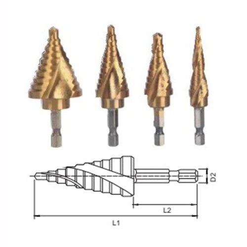 Spiral Flute Step Drills